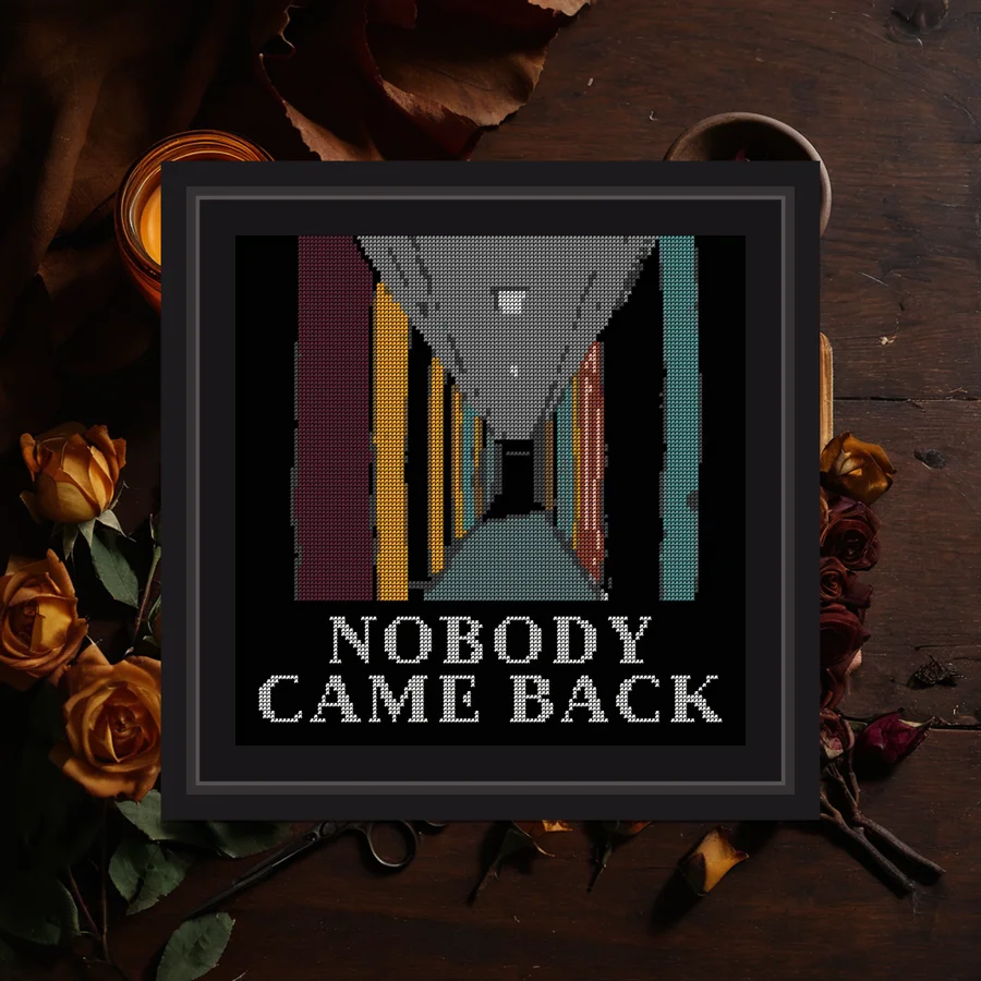 Nobody Came Back cross stitch pattern