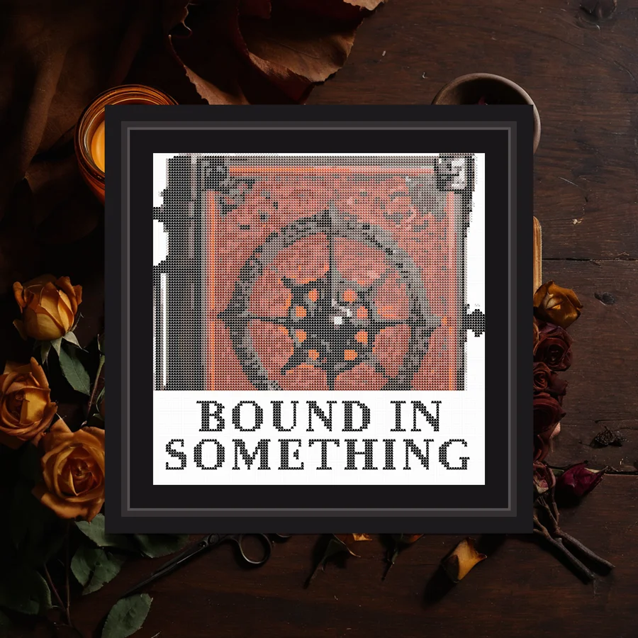 Bound In Something cross stitch pattern
