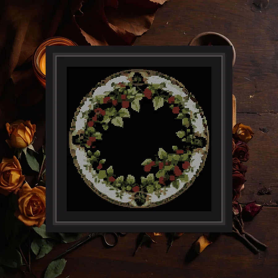 Bramble Arch cross stitch pattern