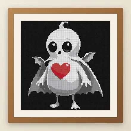 Chibi Phantom cross stitch pattern