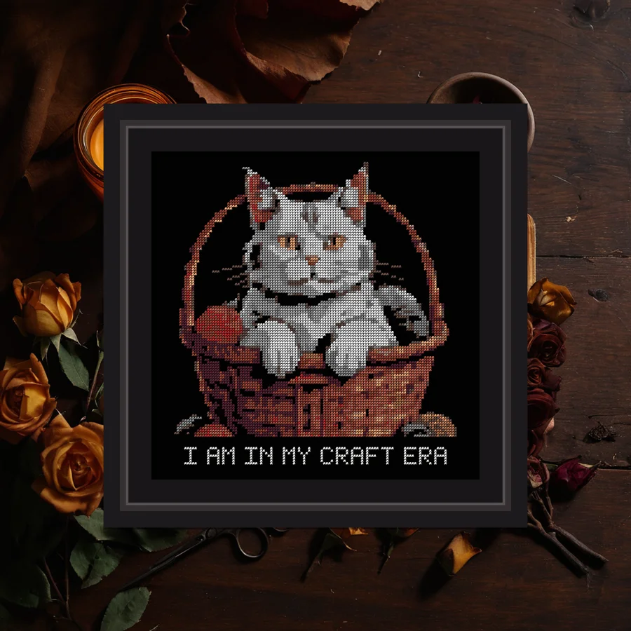In My Craft Era cross stitch pattern