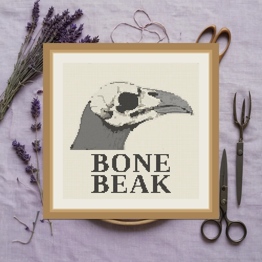 Bone Beak cross stitch pattern