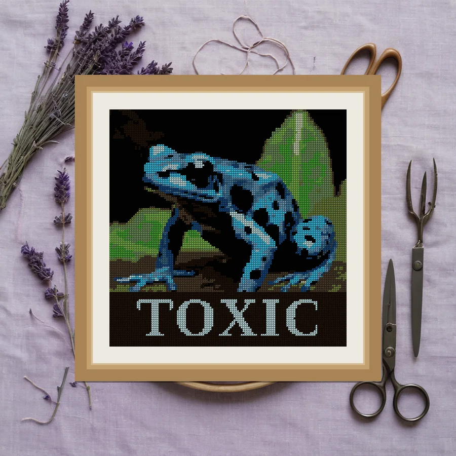Darty cross stitch pattern
