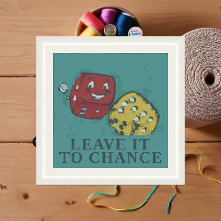 Leave It To Chance cross stitch pattern