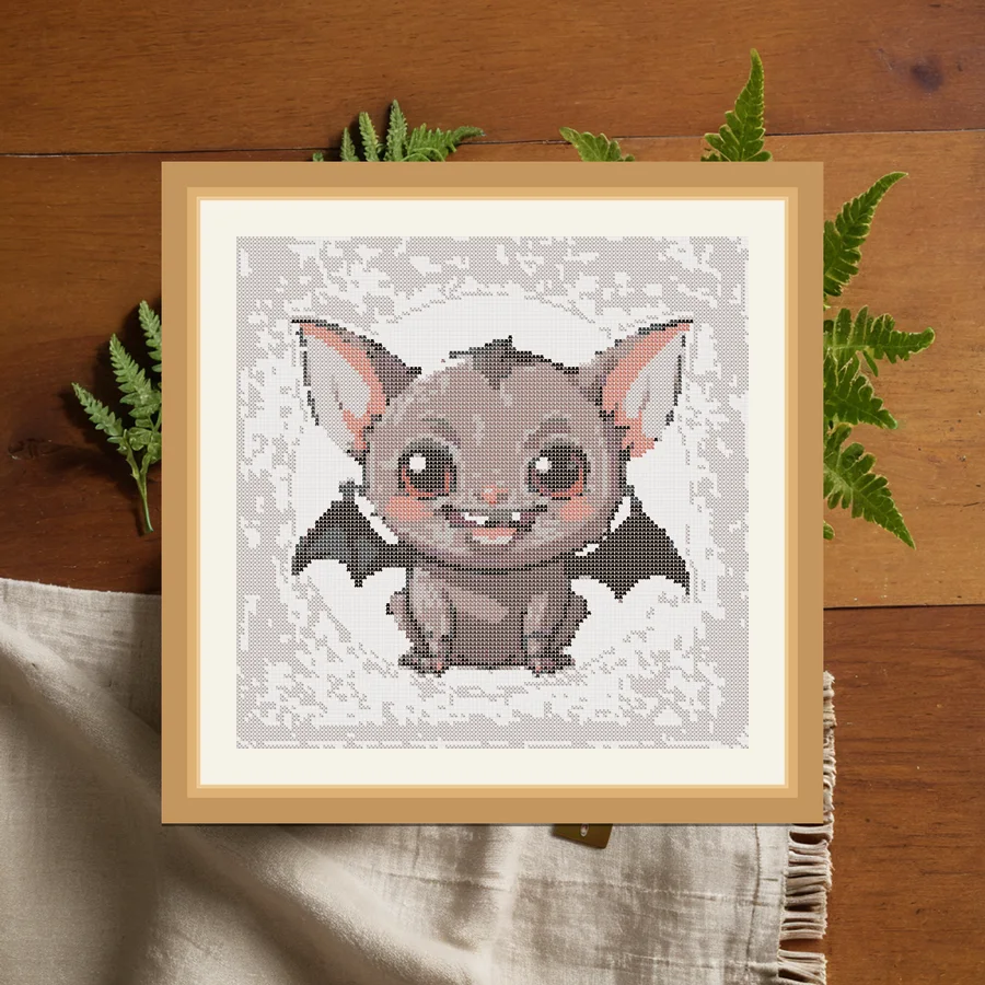 Fanged Sweetheart cross stitch pattern
