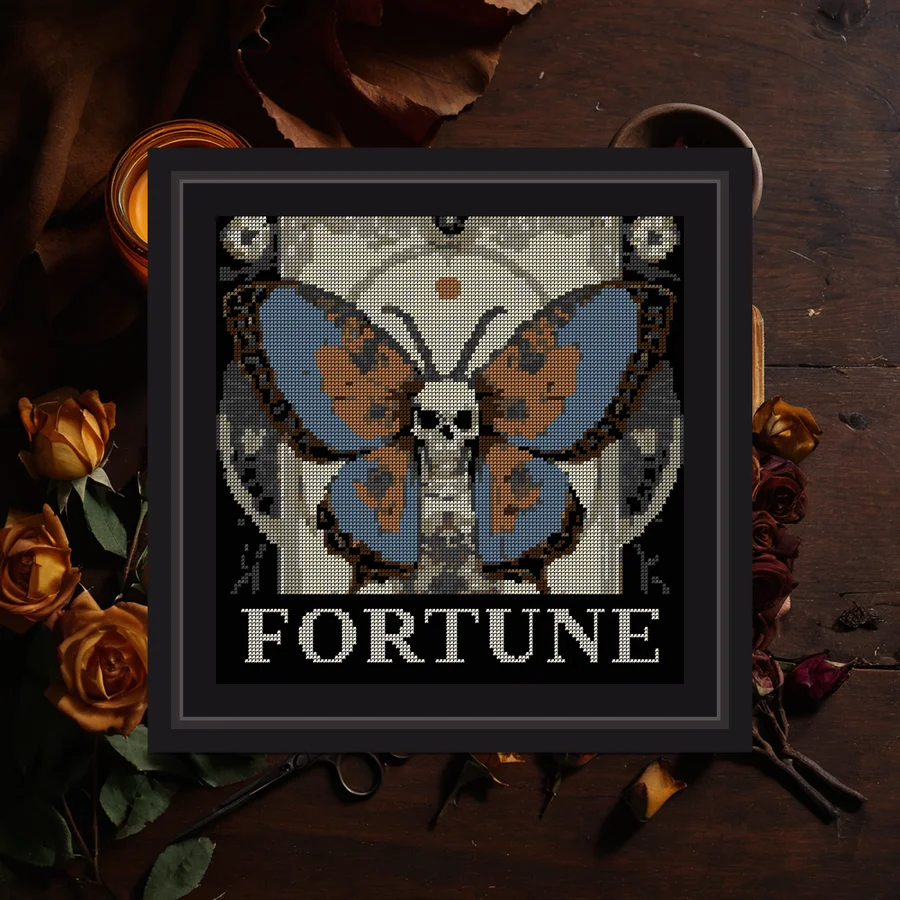 Fortune cross stitch pattern