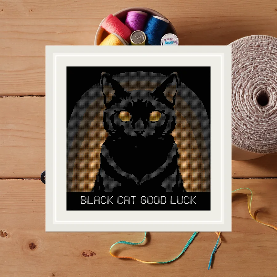 Good Luck Actually cross stitch pattern