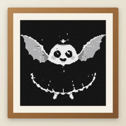 Gothic Ghostling cross stitch pattern