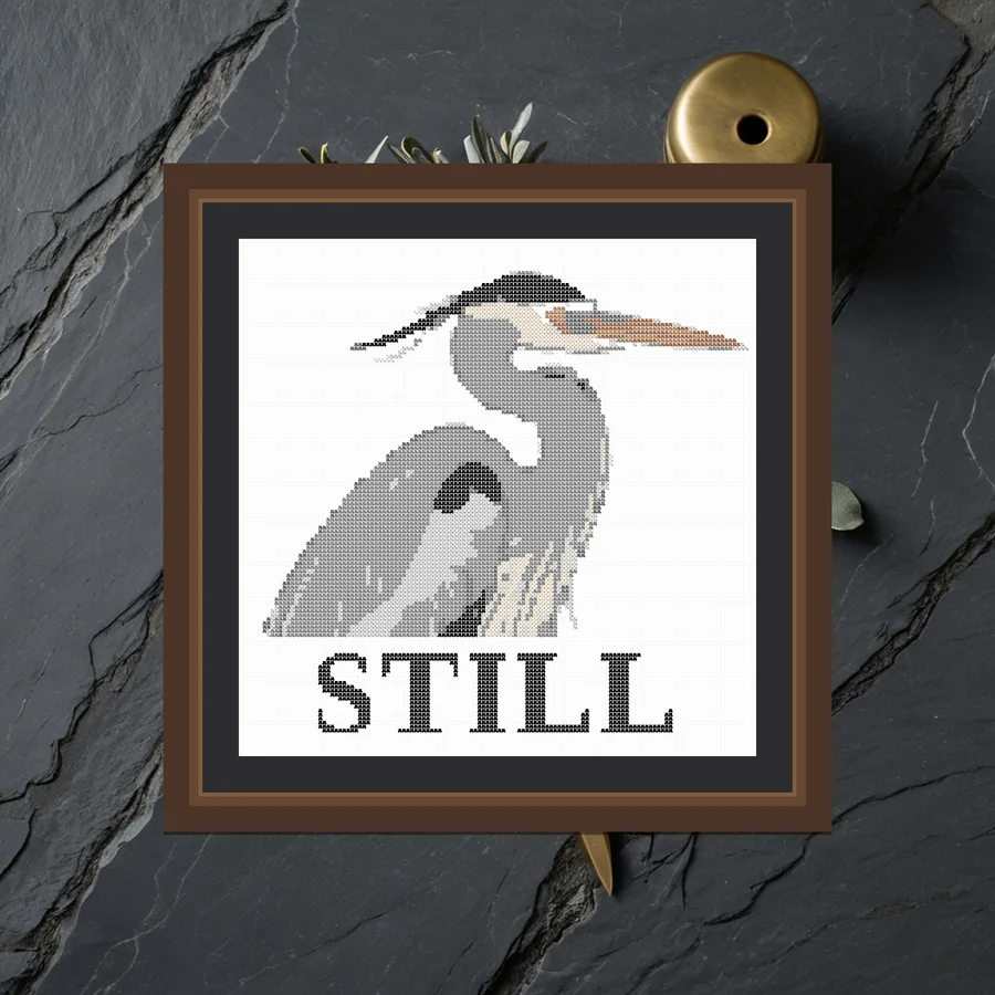 Still cross stitch pattern
