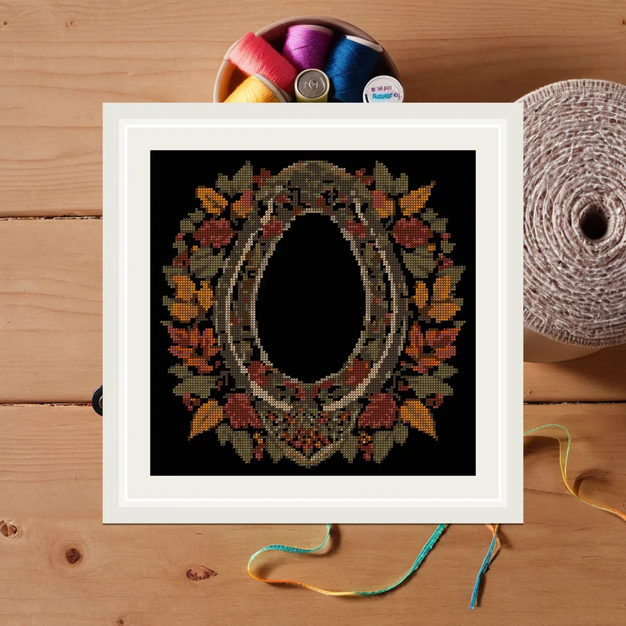 Horseshoe And Rowan cross stitch pattern