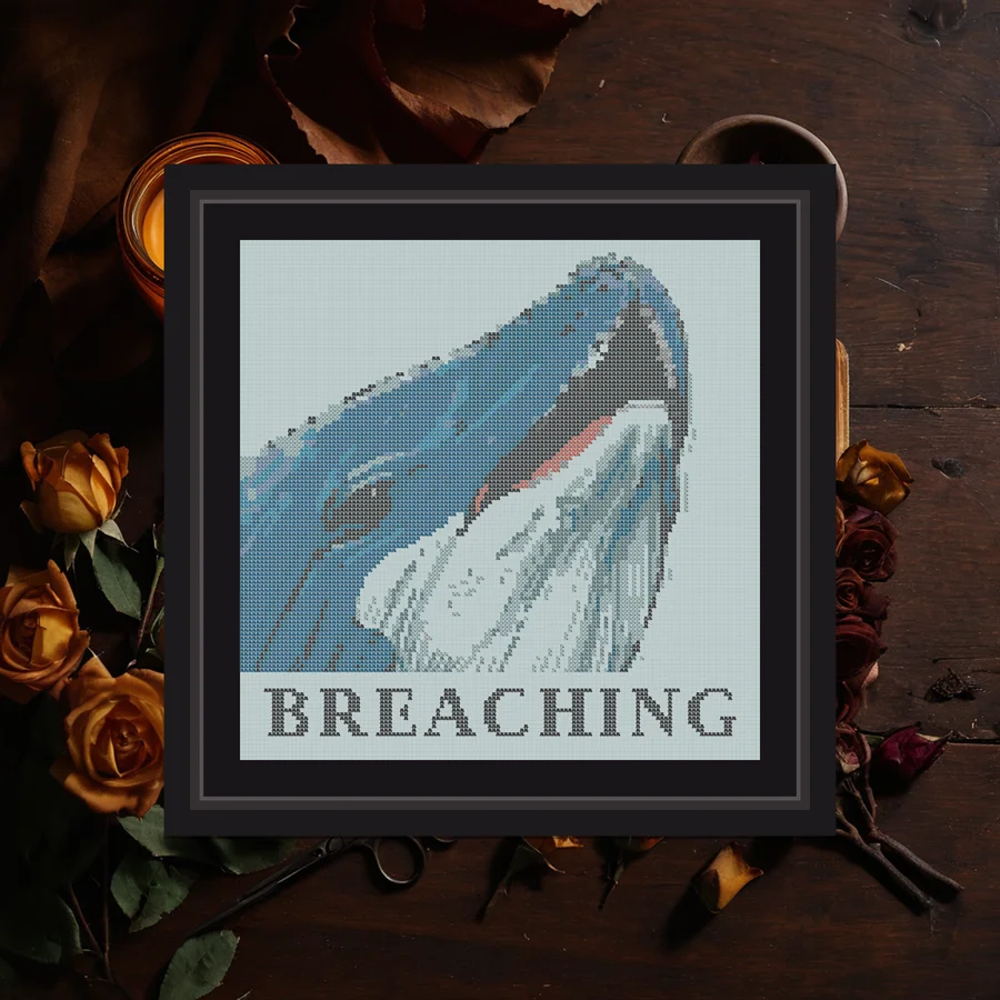 Breaching cross stitch pattern