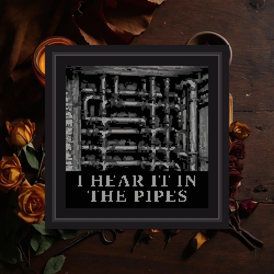 I Hear It In The Pipes cross stitch pattern