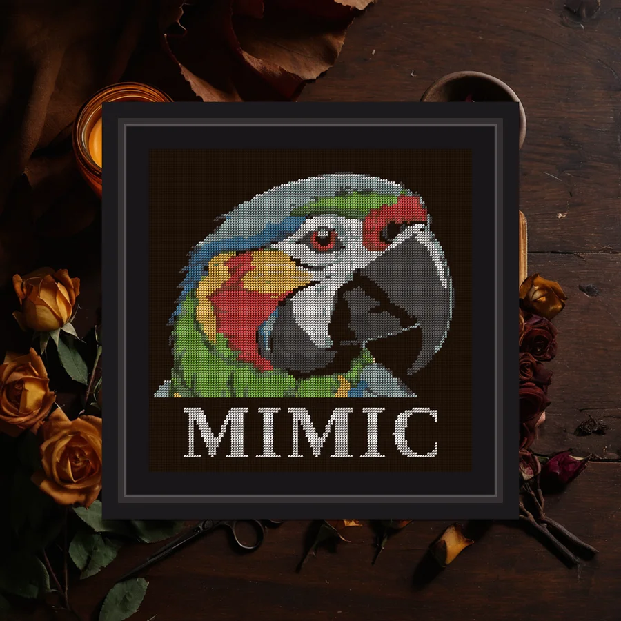 Mimic cross stitch pattern