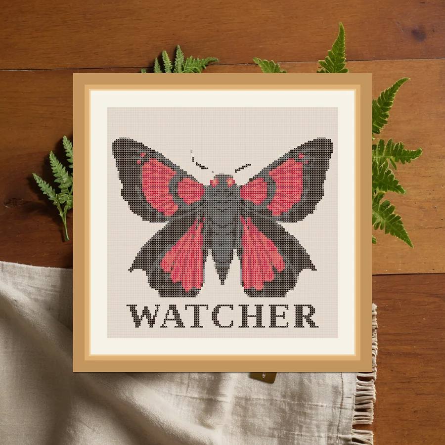 Watcher cross stitch pattern