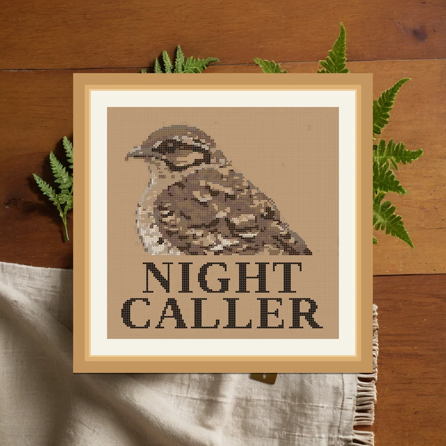 Night Caller cross stitch pattern