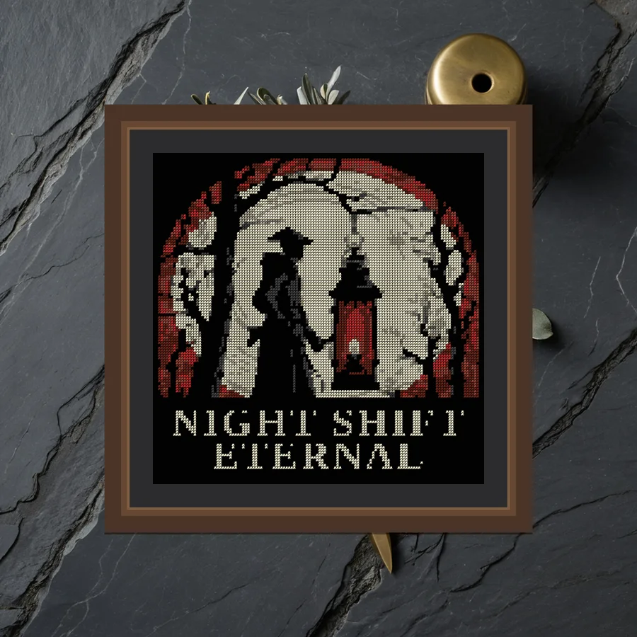 Night Shift Eternal cross stitch pattern