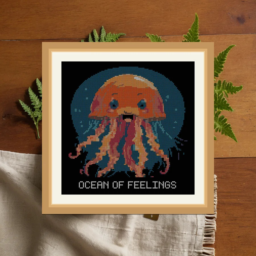 Ocean Of Feelings cross stitch pattern