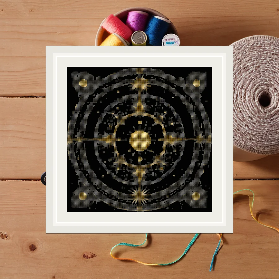 Orion cross stitch pattern