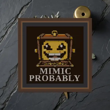 Mimic Probably cross stitch pattern