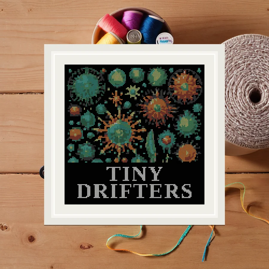 Tiny Drifters cross stitch pattern