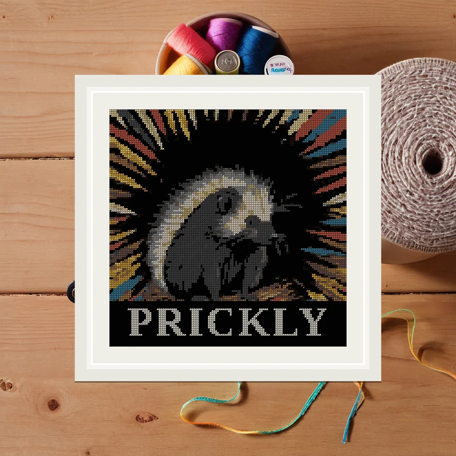 Prickly Business cross stitch pattern