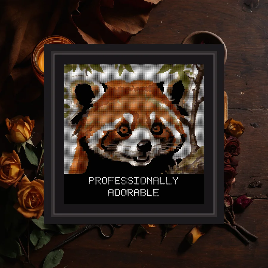 Professionally Adorable cross stitch pattern