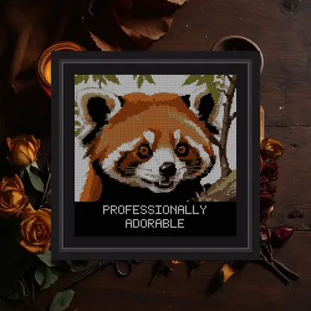 Professionally Adorable cross stitch pattern