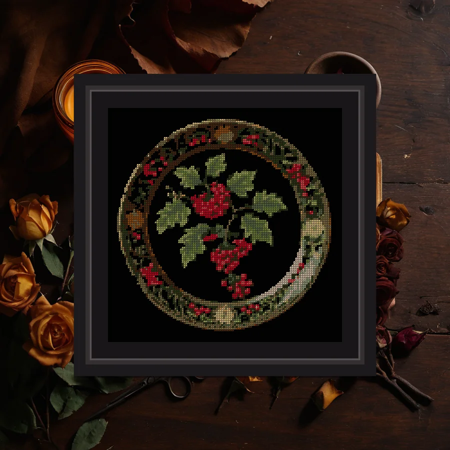 Rowan Cluster cross stitch pattern