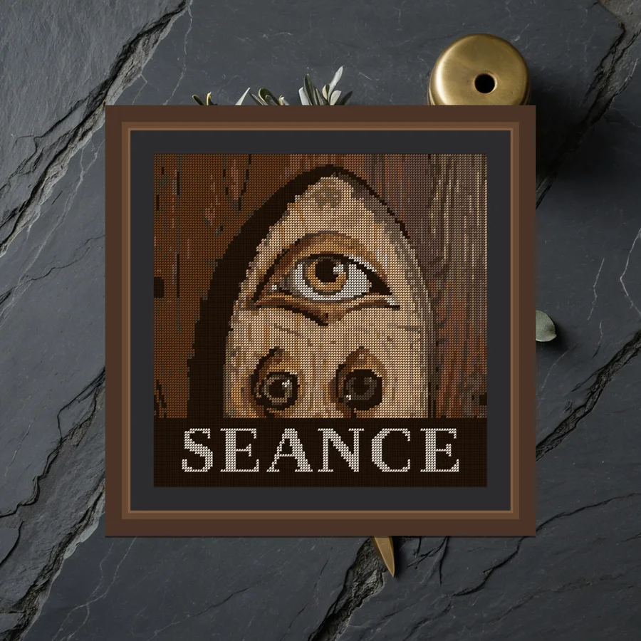 Seance cross stitch pattern