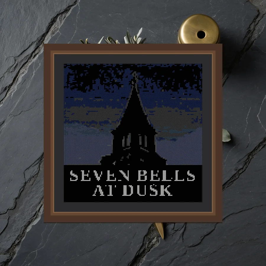 Seven Bells At Dusk cross stitch pattern