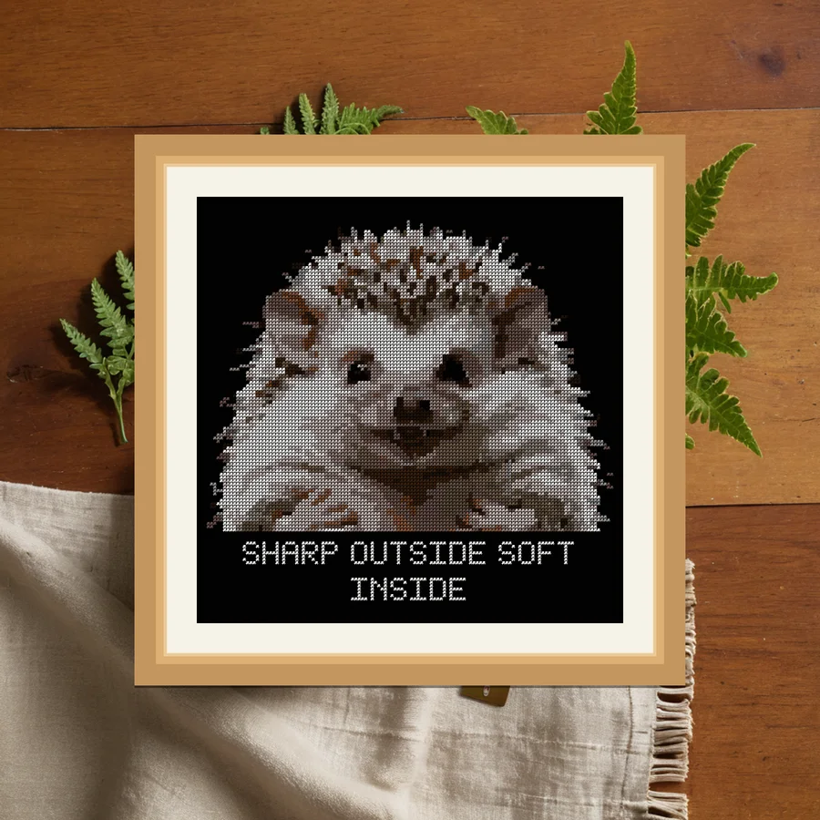 Soft Inside cross stitch pattern
