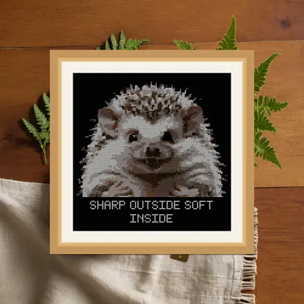 Soft Inside cross stitch pattern