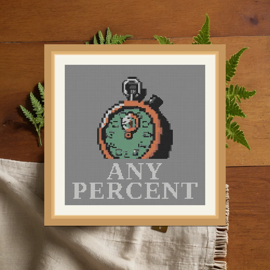 Any Percent cross stitch pattern