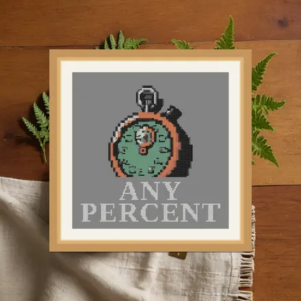 Any Percent cross stitch pattern