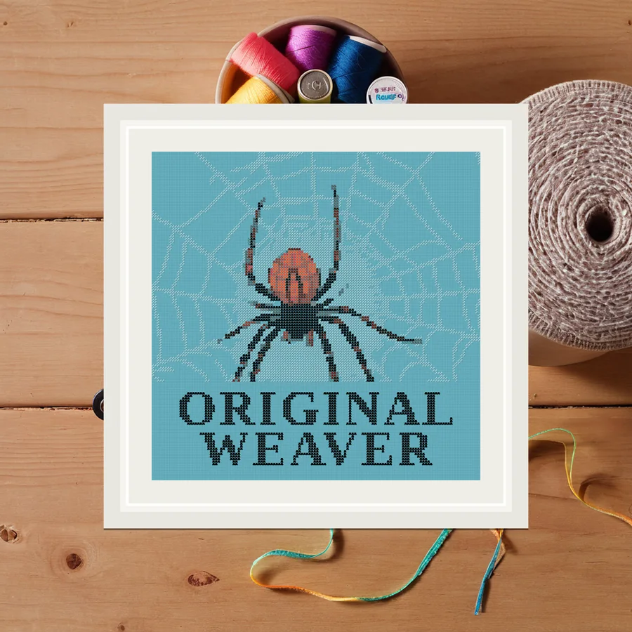 Original Weaver cross stitch pattern