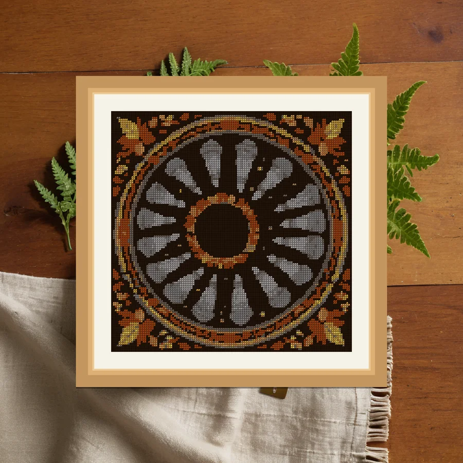 Stone Circle cross stitch pattern