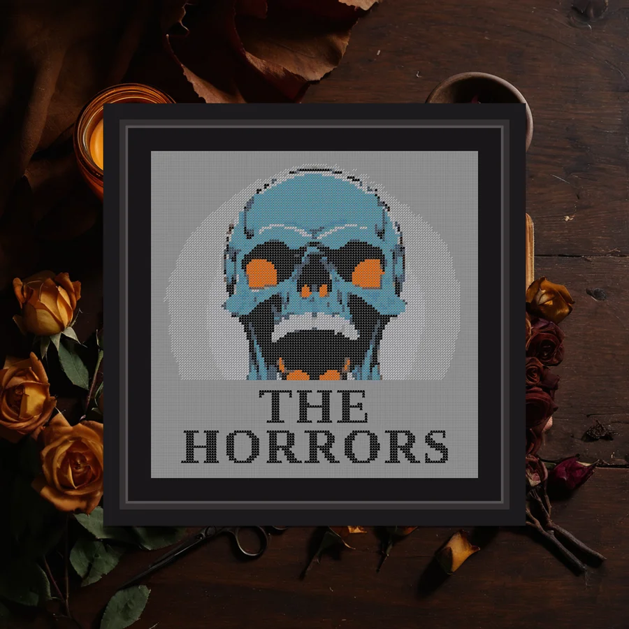 The Horrors cross stitch pattern