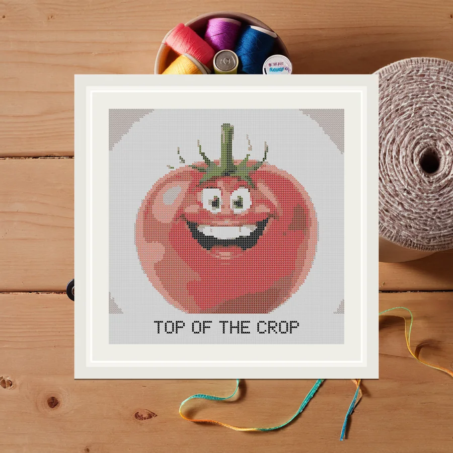 Top Of The Crop cross stitch pattern