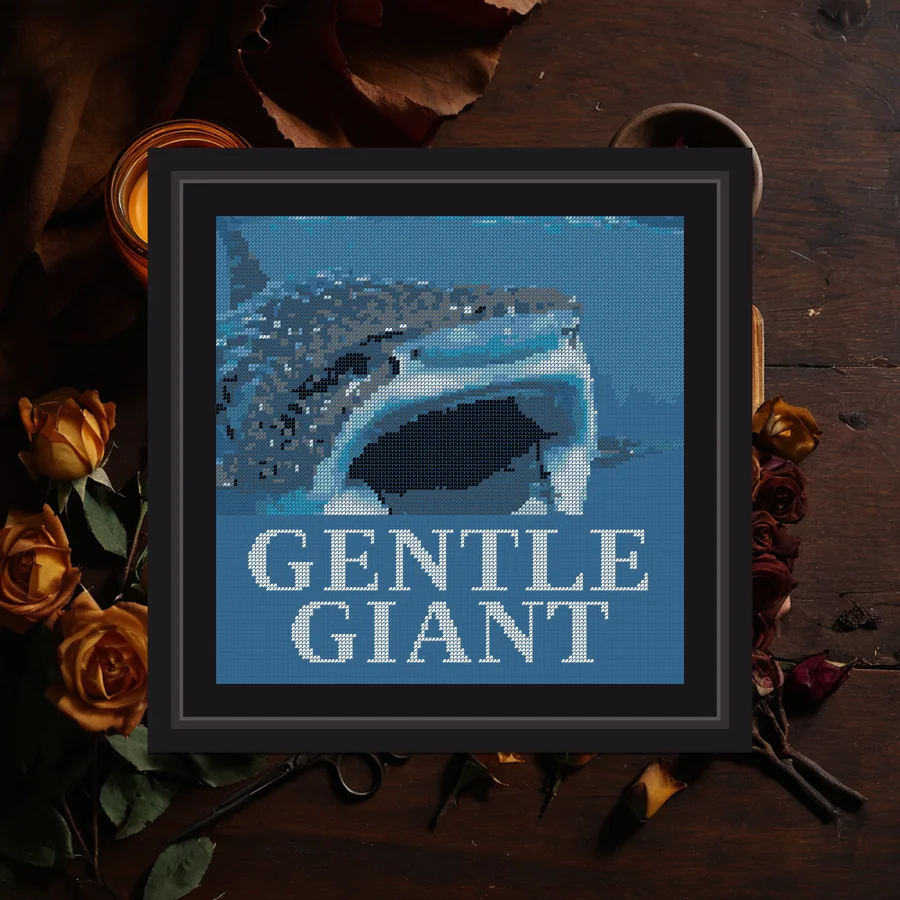 Gentle Giant cross stitch pattern
