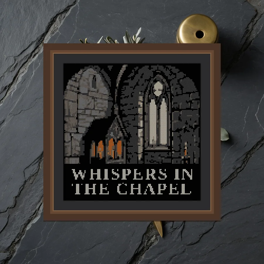 Whispers In The Chapel cross stitch pattern