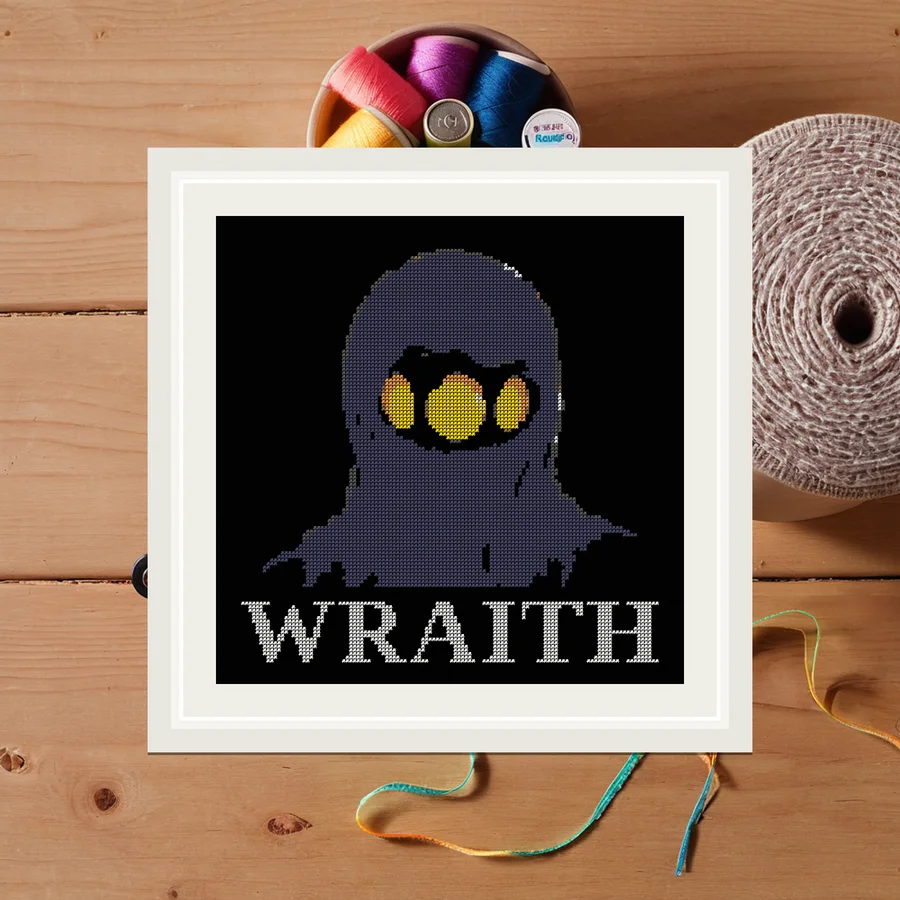 Wraith cross stitch pattern