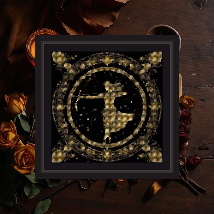 Zodiac Archer cross stitch pattern